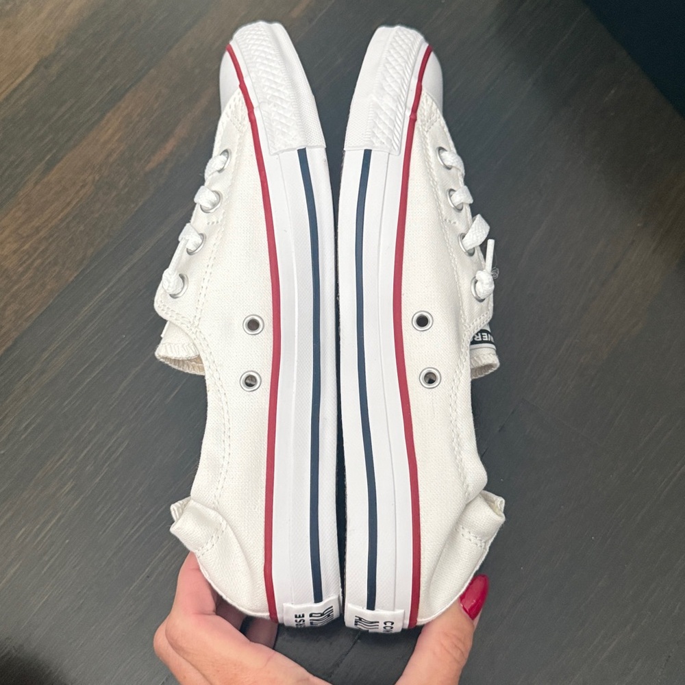 Converse White slip on Low-Top Sneakers - Picture 4 of 7